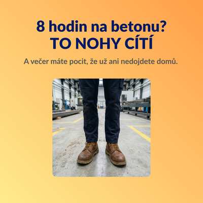 Medicovi A40 ortopedické vložky do pracovní obuvi Water Wave™ – pohled ze strany
