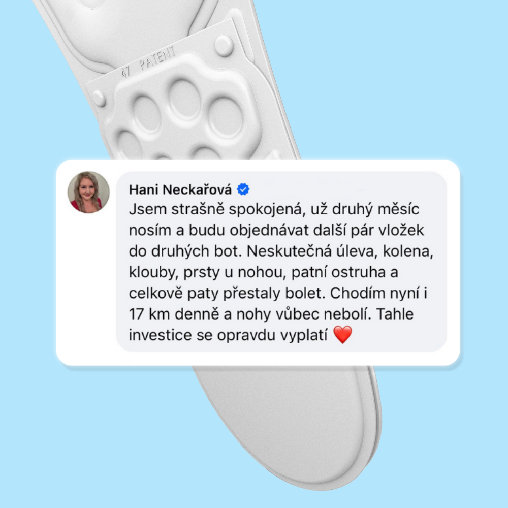 Medicovi Twin-Heels ortopedické vložky pro patu – spodek