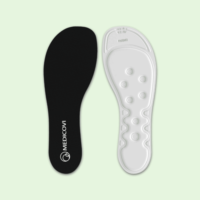 Medicovi G40 golfové ortopedické vložky Water Wave™ – pohled ze strany
