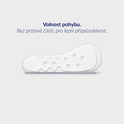 Medicovi H20 ortopedické vložky pro přední chodidlo – detail Water Wave™